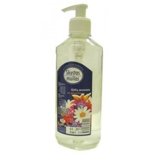 Soap, liquid, with glycerin, floral fragrance (no dyes), with dispenser, 500ml
