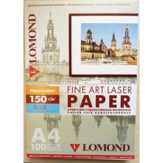 Lomond Fine Art Laser Paper 150 g/m2 A4, 100 sheets, Perchament Blue, double sided