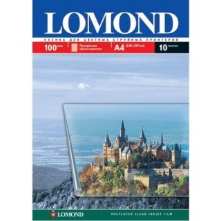 Lomond PET Film for inkjet printers Clear A4, 50 sheets