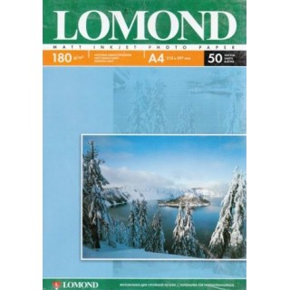 Lomond Photo Inkjet Paper Matte 180 g/m2 A4, 50 sheets