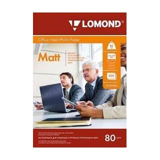Lomond Photo Inkjet Paper Matte 85 g/m2 A4, 500 sheets, double sided