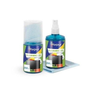 Screen cleaning kit Forpus (liquid 200ml, cloth)