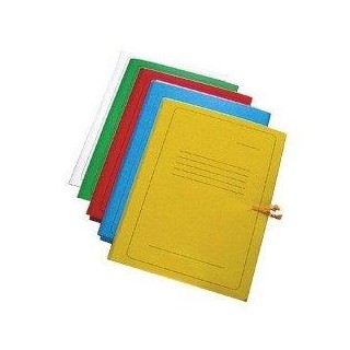 Folder SMLT, A4, 300 g, binding, with print, white, cardboard 0815-102