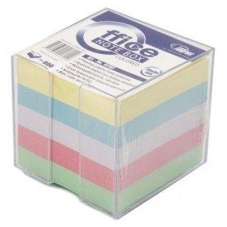 Notes Forpus 9x9 cm, Assorti, not glued , with cover (800)  0716-007