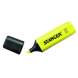 STANGER highlighter, 1-5 mm, yellow, 1 pcs. 180001000