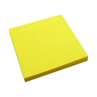 Stiky notes Forpus, Neon, 75x75mm, Yellow (1x80)