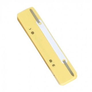 Project File binding clip, Yellow (25vnt.) 0824-005