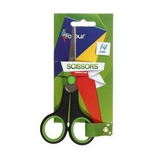Scissors Forpus, 14cm, rubberized