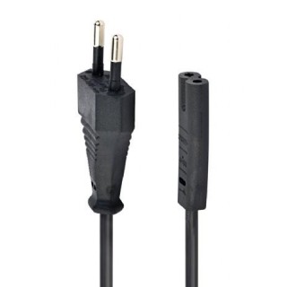 Gembird PC-184/2 Power cable, EU Power plug, 1.8m, Black