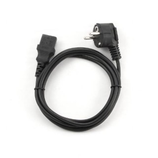 Gembird PC-186 Power cable, Input EU Power plug - Output C13, 1.8m, Black