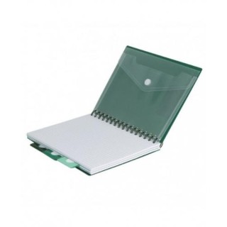 Spiral note book A5 Coolpack Green