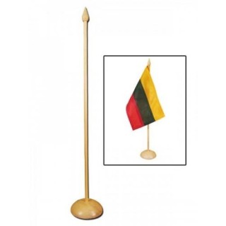 The stand for miniflags, wooden 0617-004