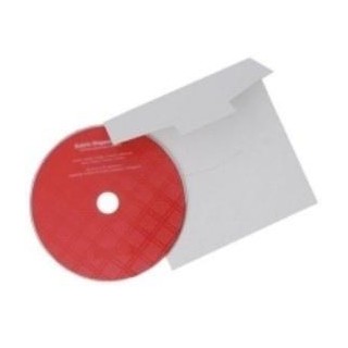 Envelopes CD/DVD, 125x125mm, Box 1000 pcs.