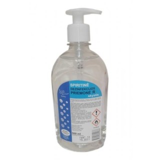 Hand disinfectant, with dispenser, 500 ml