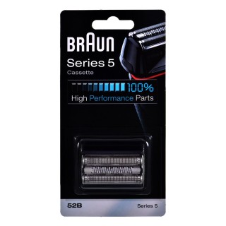 Braun Series 5 52B Electric Shaver Head Replacement Cassette – Black