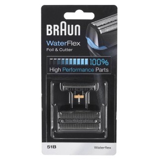 BRAUN WaterFlex 51B Replacement foil & cutter for electric shaver WaterFlex Black