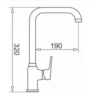 KITCHEN TAP PYRAMIS SILVIO BEIGE SAND014