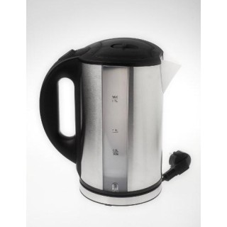 Adler AD 1216 electric kettle 1.7 L Black,Silver 2200 W