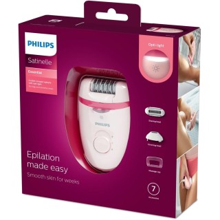 Philips Satinelle Essential With opti-light Corded compact epilator