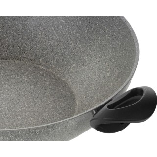 BALLARINI Ferrara Wok frying pan with 2 granite handles 36 cm FERR8KD.36D