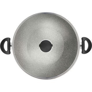 BALLARINI Ferrara Wok frying pan with 2 granite handles 36 cm FERR8KD.36D