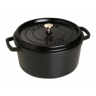 STAUB La Cocotte cast iron round pot 40509-471-0 - 400 ml black