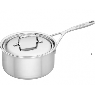 Steel saucepan with lid DEMEYERE 5-PLUS 2.2 l