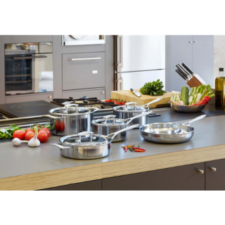 Steel saucepan with lid DEMEYERE Industry 5 40850-675-0 - 1.5L