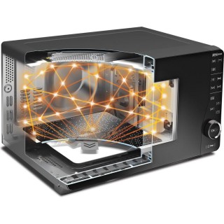 Whirlpool MWF 420 BL microwave Countertop Solo microwave 25 L 800 W Black