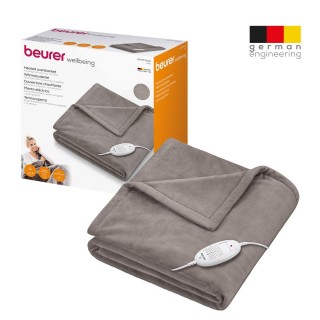 Beurer HD 75 Electric blanket 100 W Taupe Fleece