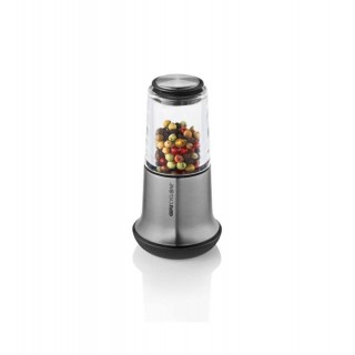 Salt and pepper grinder S silver GEFU X-PLOSION G-34625