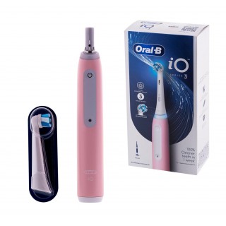 Oral-B IOSERIES3ICE rotary-pulsating electric toothbrush for adults pink