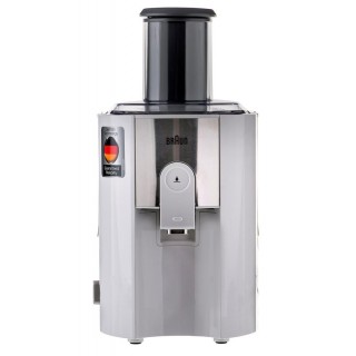 Braun J 500 WH Juice extractor 900 W Stainless steel, White