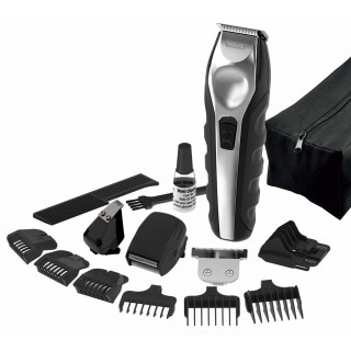 Wahl 09888-1216 beard trimmer Black, Stainless steel