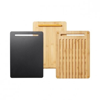 FISKARS SET OF 3 BAMBOO CUTTING BOARDS FUNCTIONAL FORM