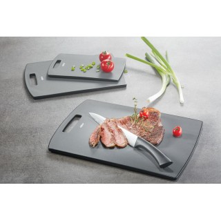 GEFU 13990 kitchen cutting board Rectangular Plastic Grey