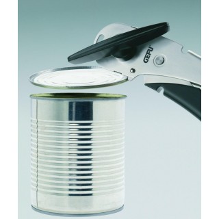 GEFU CANDO Mechanical tin opener Black, Stainless steel