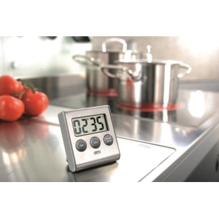 GEFU CONTARE Digital kitchen timer Black, Stainless steel