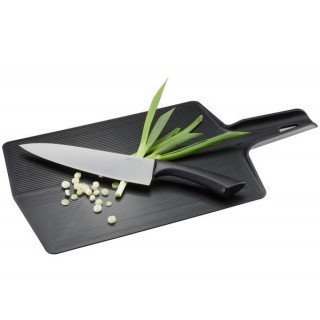 GEFU LAVOS kitchen cutting board Rectangular Polypropylene Black