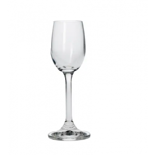 Set of 6 Novello liqueur glasses - Clear, 65 ml