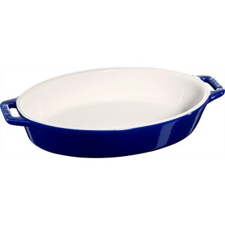 Staub Oval Ceramic Platter - 1.1 ltr, Blue