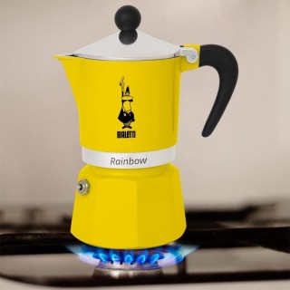 Coffee maker BIALETTI RAINBOW 6TZ 300 ml Yellow
