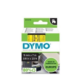 DYMO D1 Standard - Black on Yellow - 9mm