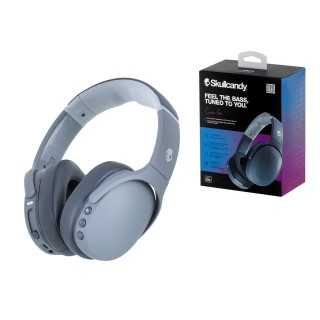 Skullcandy Crusher Evo Headphones Wired & Wireless Head-band Calls/Music USB Type-C Bluetooth Grey
