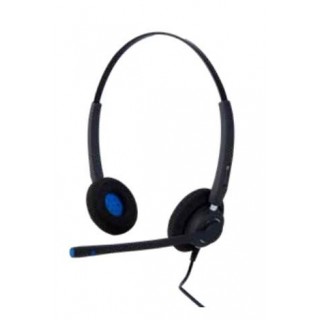 Alcatel-Lucent AH 22 U Headset Wired Head-band Office/Call center USB Type-A Black, Blue