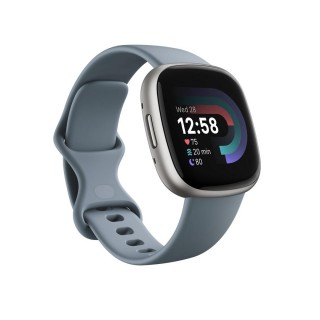 Fitbit Versa 4 - platin - smart ur med