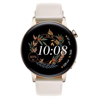 Huawei WATCH GT 3 3.35 cm (1.32") AMOLED 42 mm Digital 466 x 466 pixels Touchscreen Gold GPS (satellite)