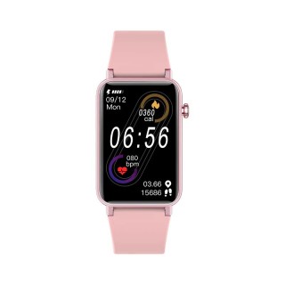 Kumi U3 smartwatch pink