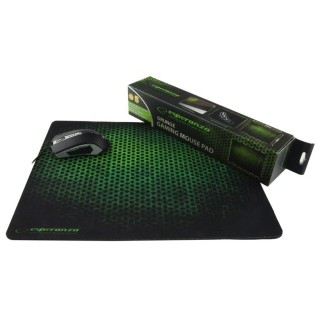 Esperanza EA146G Black,Green Gaming mouse pad