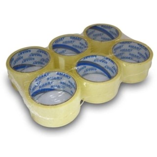 Packing Tape ACRYLIC SMART adhesive 48/66 6 pieces Transparent